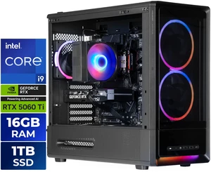 COUGAR GAMING PC DUOAIR A1 - Windows 11 - Intel Core i9-14900KF - NVIDIA GeForce RTX 5060 Ti 8GB 16GB DDR4 3200 - 1TB NVMe SSD COUGAR GAMING PC DUOAIR A1 - Windows 11 - Intel Core i9-14900KF - NVIDIA GeForce RTX 5060 Ti 8GB 16GB DDR4 3200 - 1TB NVMe SSD
