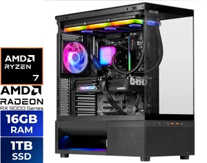 COUGAR GAMING PC CFV220 M1 - Windows 11 - AMD Ryzen 7 7800X3D - AMD Radeon RX 9070 GRE 12GB - 16GB DDR5 6000 - 1TB NVMe SSD COUGAR GAMING PC CFV220 M1 - Windows 11 - AMD Ryzen 7 7800X3D - AMD Radeon RX 9070 GRE 12GB - 16GB DDR5 6000 - 1TB NVMe SSD