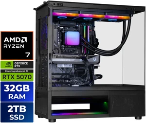COUGAR GAMING PC CFV220 X1 - Windows 11 - AMD Ryzen 7 9800X3D - NVIDIA GeForce RTX 5070 12GB - 32GB DDR5 6000 - 2TB NVMe SSD COUGAR GAMING PC CFV220 X1 - Windows 11 - AMD Ryzen 7 9800X3D - NVIDIA GeForce RTX 5070 12GB - 32GB DDR5 6000 - 2TB NVMe SSD