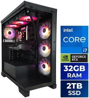 AZZA Gaming PC EHUD PRO, Intel Ci7-14700F, NVIDIA RTX5070, 32GB DDR5, 2TB M.2 SSD, Windows 11 Home AZZA Gaming PC EHUD PRO, Intel Ci7-14700F, NVIDIA RTX5070, 32GB DDR5, 2TB M.2 SSD, Windows 11 Home