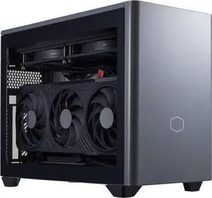 Cooler Master NR2 Pro Mini ITX - Intel Ultra 7 265F 2.4GHz (5.3 GHz Turbo) | Gigabyte RTX 5080 16GB & B860I AORUS PRO ICE| 32GB DDR5 6000MHz | 2TB Gen4 M.2 | WiFi | Windows 11 | 280mm AIO Gaming PC