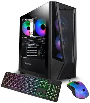IBUYPOWER Gaming PC, Intel Core i7-14700F, NVIDIA GeForce RTX 4060, 32GB DDR5-5600, 2TB NVMe SSD, Windows 11 Home (TMI7N4601)