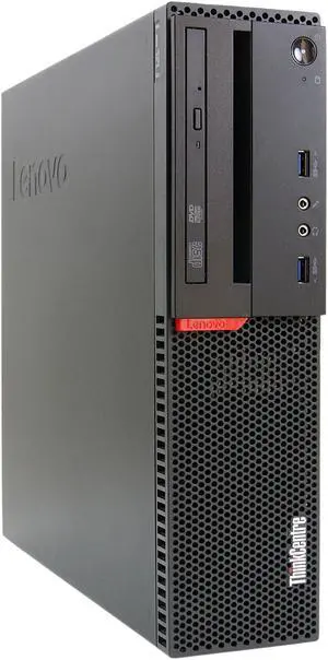 Lenovo M900-SFF Desktop Compute Intel Core i5 6th Gen 6500 (3.20 GHz) 8 GB 240 GB SSD Intel HD Graphics 530 Windows 10 Pro 64-bit