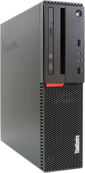 Lenovo M900-SFF Desktop Compute Intel Core i5 6th Gen 6500 (3.20 GHz) 8 GB 480 GB SSD Intel HD Graphics 530 Windows 10 Pro 64-bit