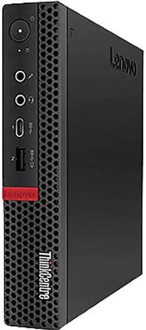Lenovo Desktop Computer ThinkCentre M720q Tiny 10T70027US Intel Core i7-8700T 8GB DDR4 256GB SSD Intel UHD Graphics 630 Windows 10 Pro 64-bit