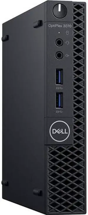 Dell OptiPlex 3000 3070 Desktop Computer - Core i3 i3-9100T - 8 GB RAM - 128 GB SSD - Micro PC