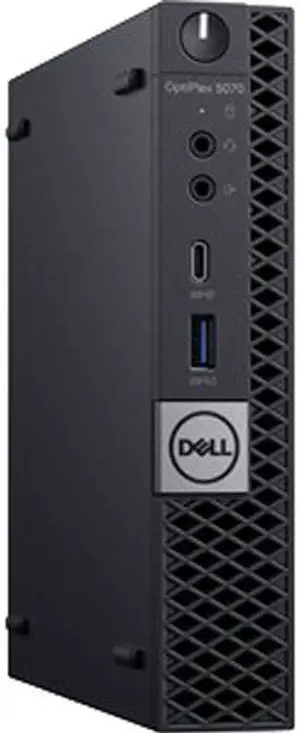 Dell OptiPlex 5000 5070 Desktop Computer - Core i7 i7-9700T - 8 GB RAM - 256 GB SSD - Micro PC