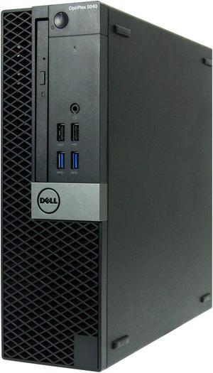 DELL Desktop Computer 5040-SFF Intel Core i5-6500 16 GB 256GB SSD Intel HD Graphics 530 Windows 10 Pro