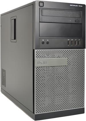 DELL Desktop Computer 7010-T Intel Core i5-3470 16 GB 240GB SSD Intel HD Graphics 2500 Windows 10 Pro