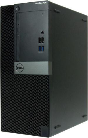 DELL Desktop Computer 7040-T Intel Core i7 6th Gen 6700 (3.40GHz) 16 GB 512 GB SSD DVDRW Intel HD Graphics 530 Windows 10 Pro