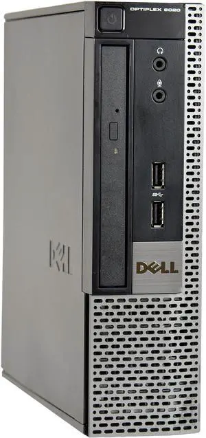 DELL OptiPlex 9020 Desktop Compute Intel Core i5 4th Gen 4570S (2.90 GHz) 8 GB DDR3 128 GB SSD Windows 10 Pro 64-bit