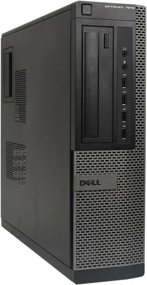 DELL Desktop Computer 7010-D Intel Core i7-2600 16GB DDR3 240GB SSD Intel HD Graphics 2000 Windows 10 Pro