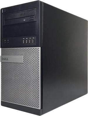 Refurbished Dell Grade A OptiPlex 7020 Tower, Intel Core I5-4590 (3.3 GHz), 8GB DDR3, 240GB SSD, DVD, USB WIFI Adapter, USB Bluetooth 4.0 Adapter, Win 10 Pro 64 bits (EN/ES), 1 Year Warranty