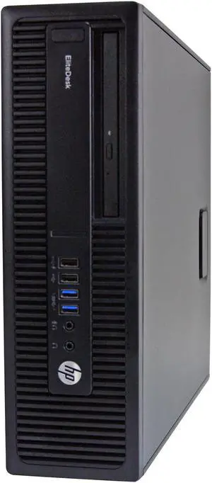 HP Desktop Computer 800 G2-SFF Intel Core i5-6500 16 GB 240GB SSD Intel HD Graphics 530 Windows 10 Pro