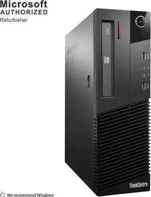 Certified Refurbished 2018 Lenovo ThinkCenter M93P SFF Intel i5 4570 3.20GHz, 8GB DDR3, Brand New 240GB SSD, DVD, WIFI, BT 4.0, HDMI, USB 3.0, VGA, DP Port, Windows 10 Professional 64 Bits Certified Refurbished 2018 Lenovo ThinkCenter M93P SFF Intel i5 4570 3.20GHz, 8GB DDR3, Brand New 240GB SSD, DVD, WIFI, BT 4.0, HDMI, USB 3.0, VGA, DP Port, Windows 10 Professional 64 Bits