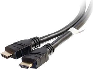 C2G 41414 4K Active High Speed HDMI Cable, 4K 60Hz, In-Wall CL3-Rated, Black (35 Feet, 10.66 Meters)