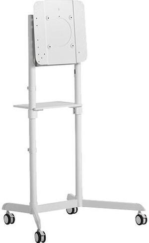 Atdec AD-TVC-70R-W Mobile Cart with Display Rotation - White