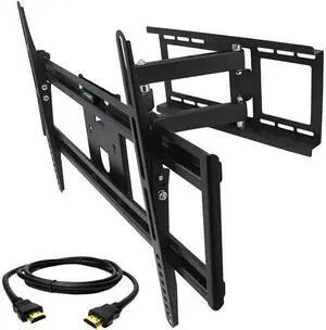 Megamounts GMW663-HDMI-BNDL Full Motion Wall Mount for 32-70 in. Displays with HDMI