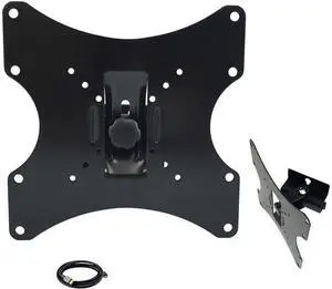 Megamounts GML-520-HDMI-BNDLPC17 Smooth Matt Black Finish 17" - 42" Heavy Duty Full Motion Television Mount for 17"- 42" LCD, LED and Plasma