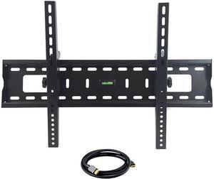 Megamounts GMPT36N-HDMI-BNDLPC17 32" - 70" Full Motion Double Articulating Wall Mount for 32-70 Inch Displays