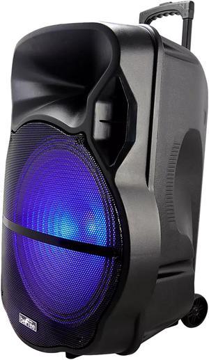 BeFree Sound BFS-K10-BNDL18 Dual 10 Inch Subwoofer Bluetooth Portable Party Speaker with Sound