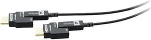 Kramer 97-0416098 98 ft. Black CP-AOCH/60-98; Active Plugable Optical HDMI Cable, Plenum Male to Male