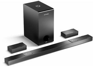 Ultimea Nova S80 5.1.2CH True Dolby Atmos Bluetooth Sound Bar Speaker System U4120 - Black