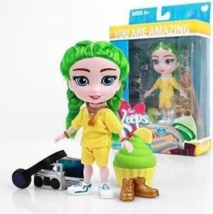 For Keeps Ella Girl /W Cupcake Keepsake Lime Hair