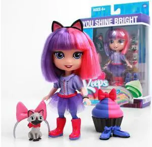 For Keeps London Girl /W Cupcake Keepsake 5In Af (