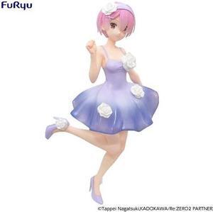 Re:Zero Starting Life Ram Flower Dress Statue