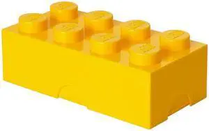 Lego Classic Box With 8 Knobs In Bright Yellow
