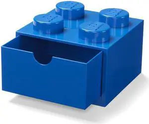 Lego Desk Drawer 4 Blue