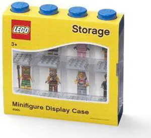 Lego Minifigure Display Case 8 Blue