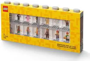 Lego Minifigure Display Case 16 In Grey