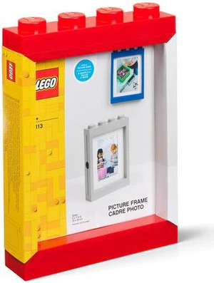 Lego Picture Frame In Red Lego Picture Frame In Red