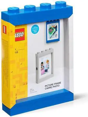 Lego Picture Frame In Blue