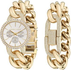 Kendall + Kylie Gold Watch and Bracelet  A0370G-42-B27