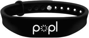 Popl SIL-BLK Silicone Band Black