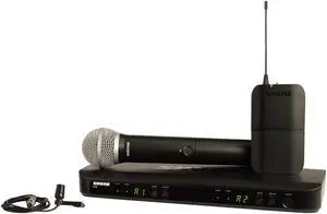 Shure BLX1288/CVL-J11 Wireless Combo System with PG58 Handheld and CVL Lavalier
