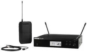 Shure BLX14R/W93-J11 Wireless Rack-mount Presenter System with WL93 Miniature Lavalier Microphone