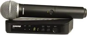Shure BLX24/PG58-J11 Wireless Vocal System with PG58, Frequency Band Version: J11, Power Supply Included
