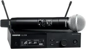 Shure SLXD24/SM58-G58 Wireless System, Frequency Band Version: G58