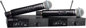 Shure SLXD24D/B58-G58 Wireless System, Frequency Band Version: G58