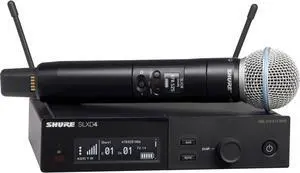 Shure SLXD24/B58-G58 Wireless System with Beta 58A Handheld Transmitter, Frequency Band Version: G58