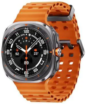 Samsung Galaxy Watch Ultra (2025), 47mm, Medium/Large Marine Band, Titanium Gray | SM-L705UZA1XAA