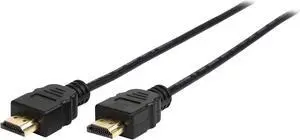 Link Depot HDMI-15-4K 15 ft. High Speed HDMI Cable with Networking Supports 4K UHD 3D and Audio Return Male to Male