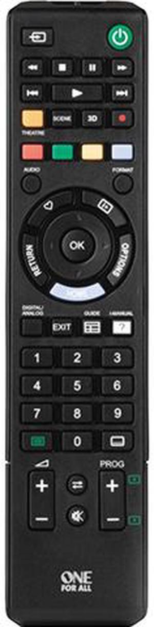 Universal Electronics URC4811 One For All LG TV Replacement Remote for TV, LCD TV, LED-LCD TV, Plasma TV, OLED TV, QLED TV