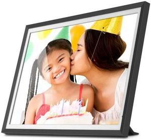 Aluratek Dual-band 2.4Ghz, 5Ghz WiFi 13.5" Touchscreen Digital Photo Frame with 3K Resolution AWS13F