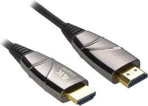 Nippon Labs 60HDMI-AOC-4K-60 60ft. High Speed AOC (Active optical cable)Fiber Optic HDMI Cable - 4K 60Hz 18Gbps, supports 4K Ultra HD 2160p at 60Hz 4:4:4 format(anti-static bags)