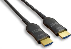 Nippon Labs 35ft. 4K Hybrid Active Optical Fiber CL3 HDMI Cable, 4K@ 60Hz, UHD High Speed HDMI2.0 AOC (Active optical cable)Cable, 30HM2-10HM-AOCL34K-35